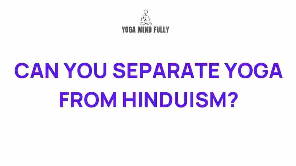 yoga-hinduism-connection