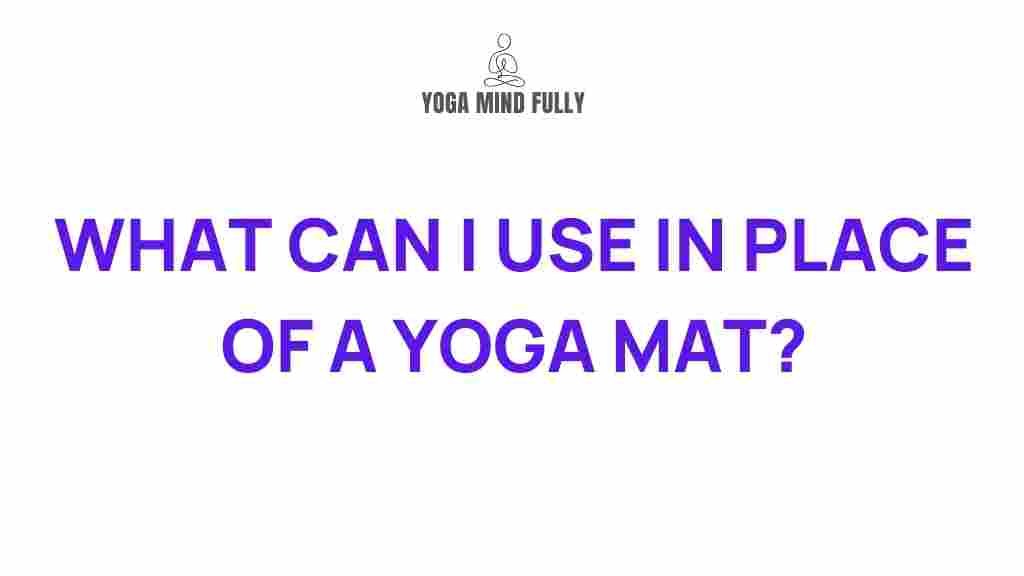yoga-mat-alternatives